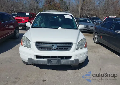 2003 Honda Pilot Ex-L из США, поврежденный, VIN 2HKYF18523H578342